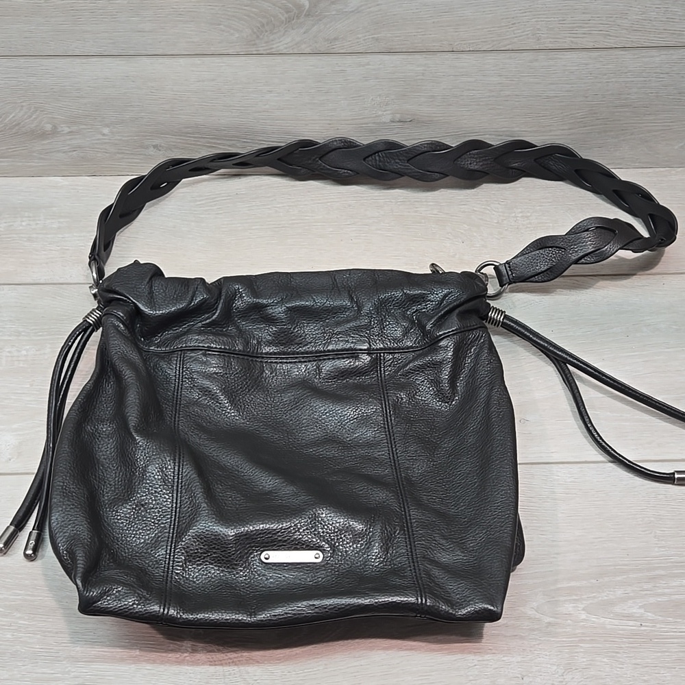 Rebecca Minkoff Women Elegant Black Leather Bag